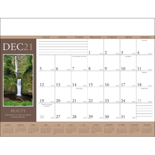 Triumph® Calendars Motivations Desk Pad
