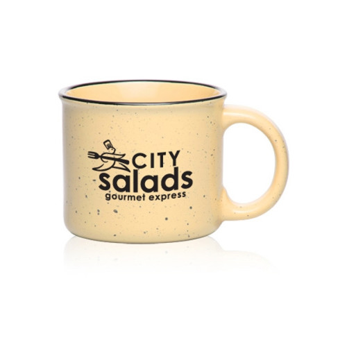 13 oz. Ceramic Campfire Coffee Mugs