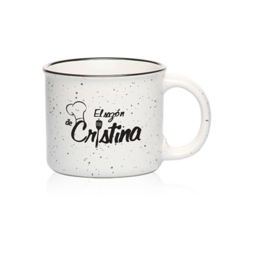 13 oz. Ceramic Campfire Coffee Mugs