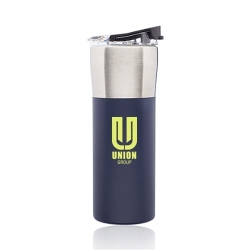 19 oz. Nau Color Grip Travel Mugs with Plastic Lid