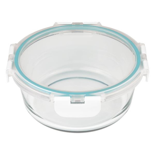 Fresh Prep Round Glass Food Container