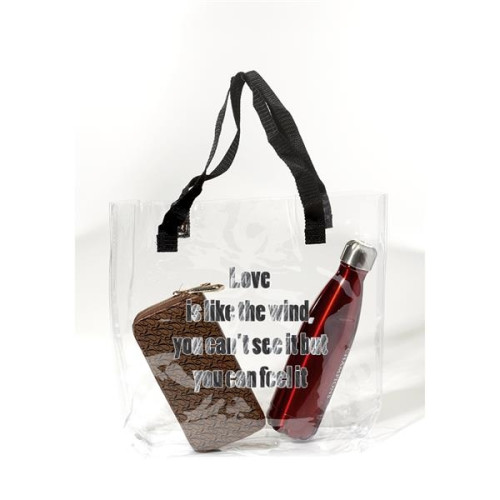 Savanna Clear Plastic Tote Bags