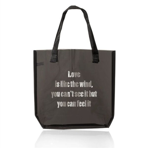 Savanna Clear Plastic Tote Bags