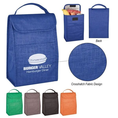 Crosshatch Lunch Bag