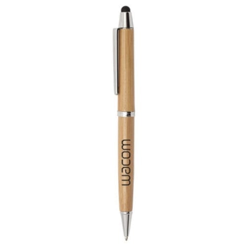 Twist Action Bamboo Stylus Pen