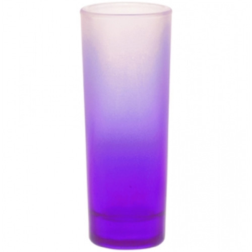 2 oz. Tall Shot Glasses - Colored & Frosted
