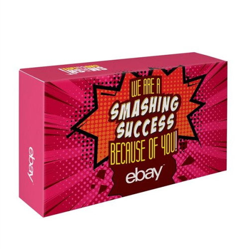 Smash Chocolate with Candy Hearts