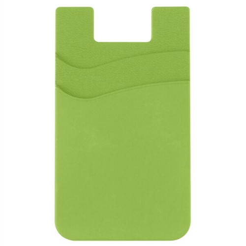 Dual Pocket Silicone Phone Wallet