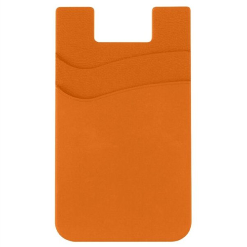 Dual Pocket Silicone Phone Wallet