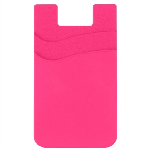 Dual Pocket Silicone Phone Wallet