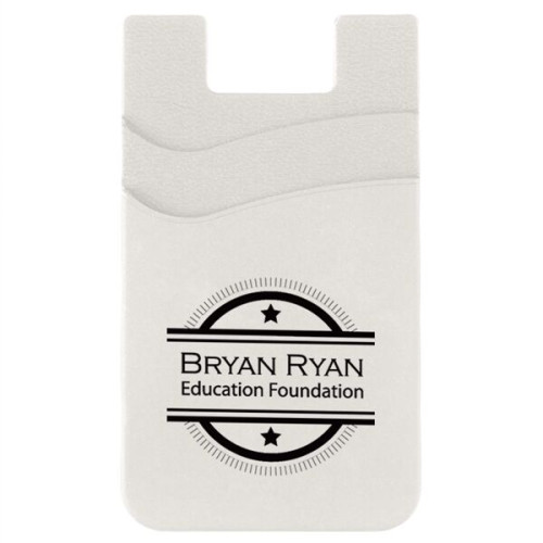 Dual Pocket Silicone Phone Wallet