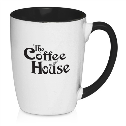 12 oz. Java Two-Tone Personalized Coffee Mug