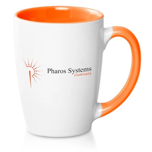 12 oz. Java Two-Tone Personalized Coffee Mug