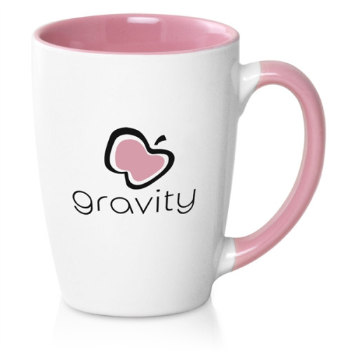 12 oz. Java Two-Tone Personalized Coffee Mug