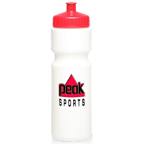 28 oz. Push Cap Plastic Water Bottle
