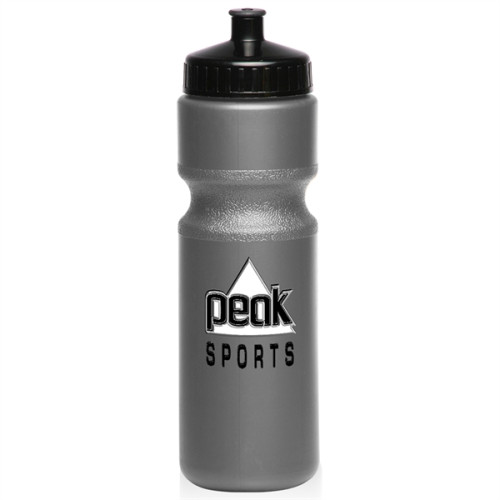 28 oz. Push Cap Plastic Water Bottle