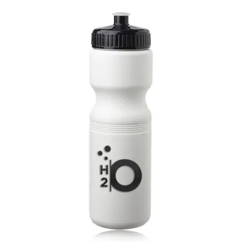 28 oz. Push Cap Plastic Water Bottle