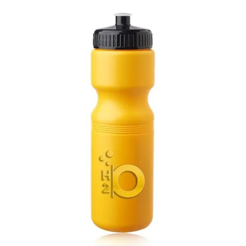 28 oz. Push Cap Plastic Water Bottle