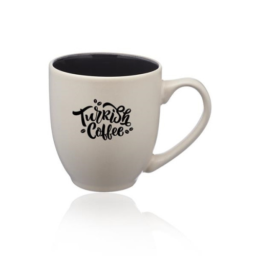 16 oz. Carter Creme Bistro Ceramic Mug