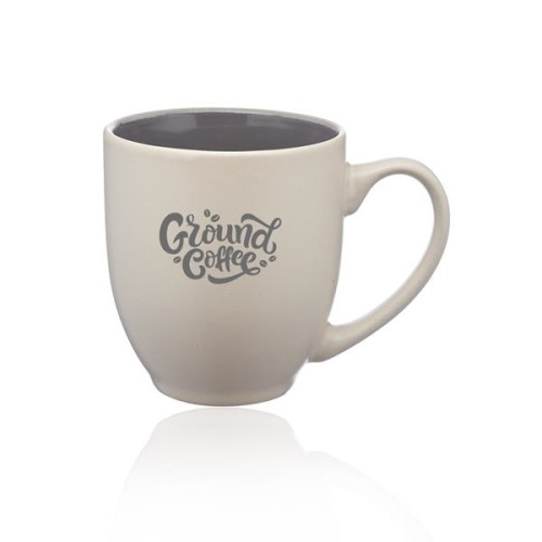 16 oz. Carter Creme Bistro Ceramic Mug