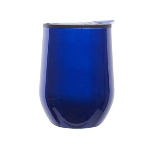 12 oz. Shelby Stemless Wine Glass with lid