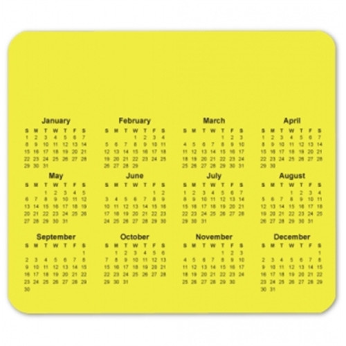 Customized Horizontal Calendar Mouse Pad