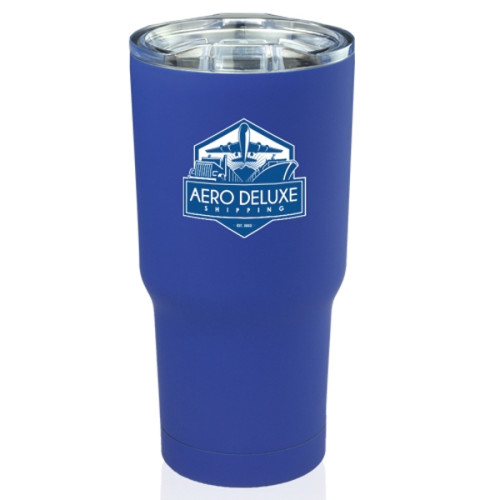 17 oz. Rubberized Stainless Steel Travel Mug