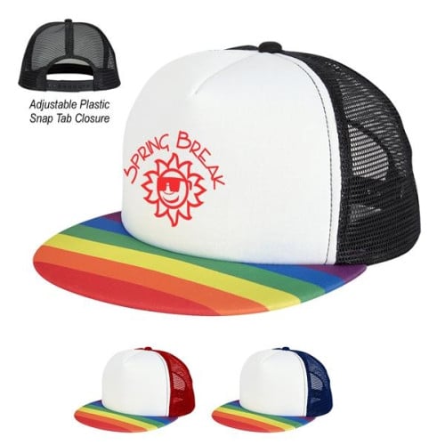 Rainbow Trucker Cap