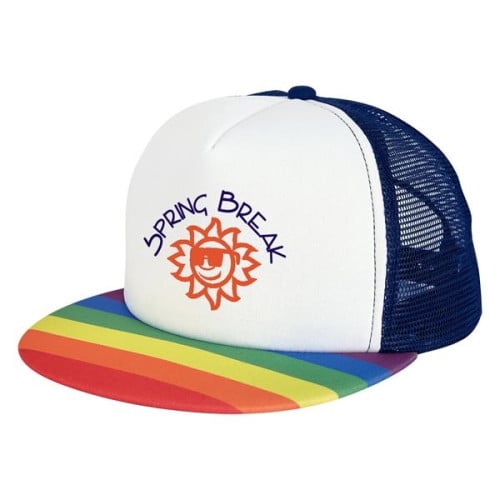 Rainbow Trucker Cap