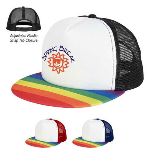 Rainbow Trucker Cap