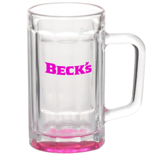 15 oz. Sports Fan Glass Beer Mugs