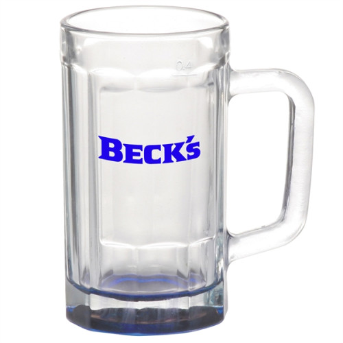 15 oz. Sports Fan Glass Beer Mugs