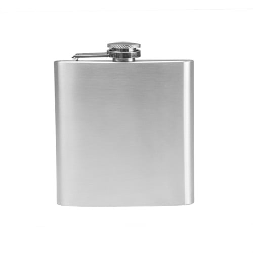 6 oz. Murano Stainless Steel Hip Flasks