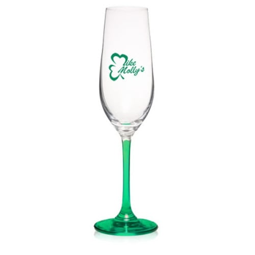 8 oz. Lead Free Crystal Champagne Glasses
