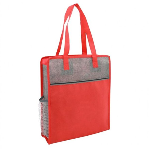 Color Basics Heathered Non-Woven Tote Bag