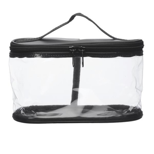 Clear PVC Cosmetic Travel Bag with Handle