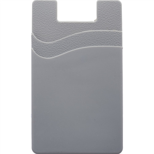 Montego Dual Pocket Silicone Phone Wallet