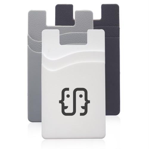 Montego Dual Pocket Silicone Phone Wallet