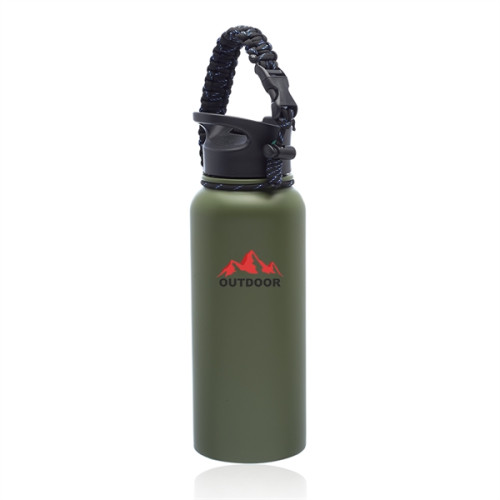 34 oz. Vulcan Stainless Steel Water Bottles with Strap