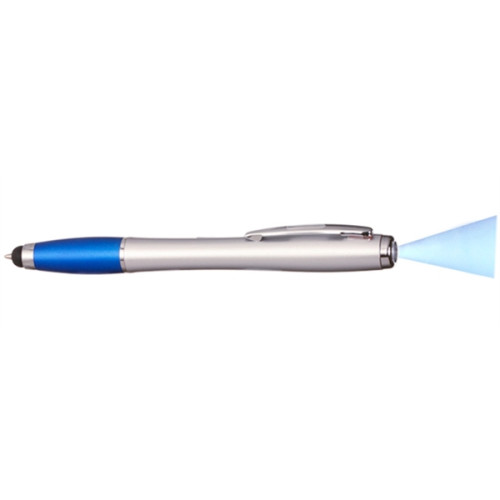 3 in 1 Stylus Ballpoint Pen with LED Light