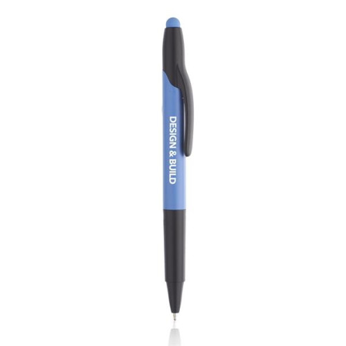 Classic Twist 2-In-1 Plastic Stylus Pen