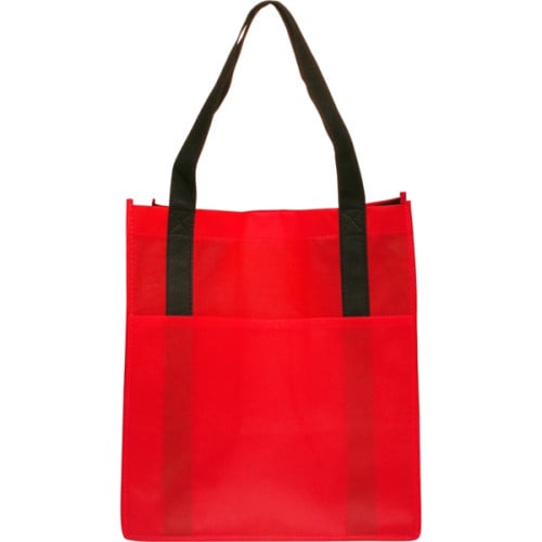 Non-Woven Shoppers Pocket Tote Bags