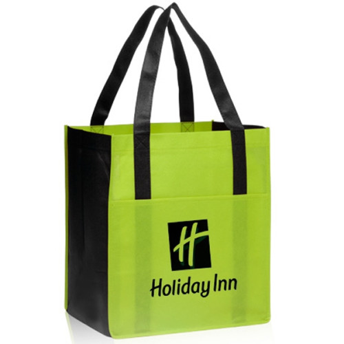 Non-Woven Shoppers Pocket Tote Bags