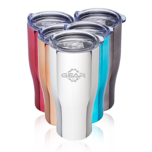 27 oz. Metallix Grip Travel Mugs