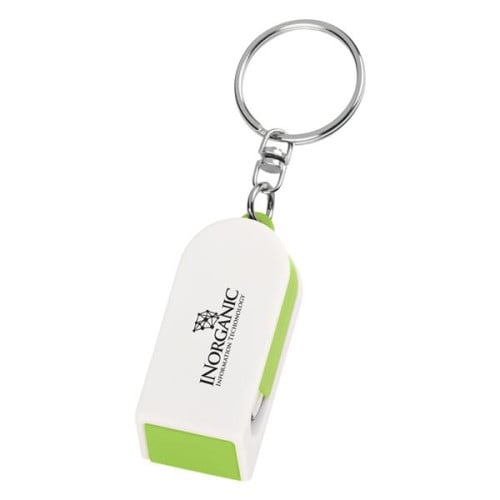 Phone Stand And Screen Cleaner Combo Key Chain