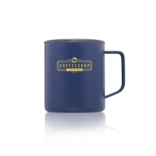 13.5 oz. Kenai Powder Coated Travel Mug