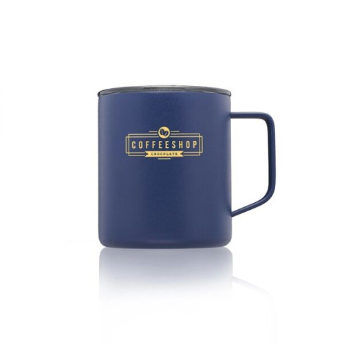 13.5 oz. Kenai Powder Coated Travel Mug
