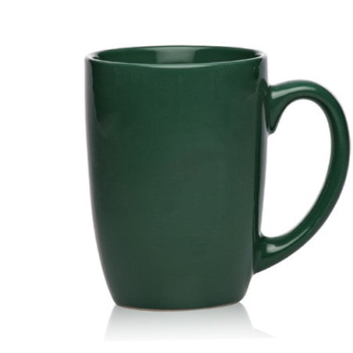 16 oz. Large Mocha Glossy Ceramic Custom Mugs