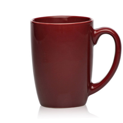 16 oz. Large Mocha Glossy Ceramic Custom Mugs