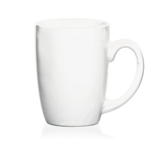 16 oz. Large Mocha Glossy Ceramic Custom Mugs